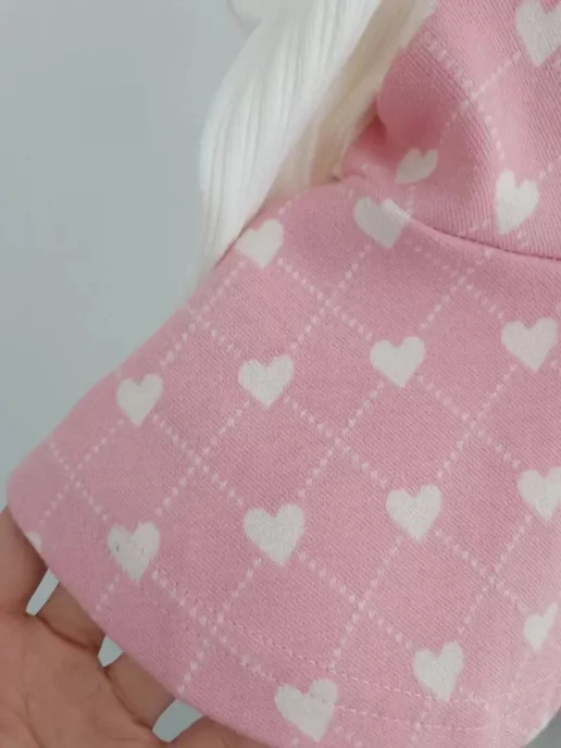 Ari.Kids Двойка для новорожденных с сердечками, костюм нарядный, белый, фото 3