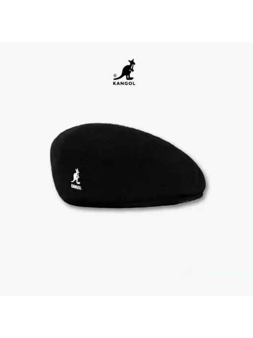 Kangol Берет кангол унисекс демисезонный, черный, фото 5