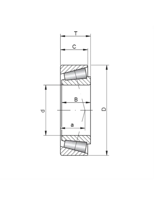 STARTEC 2 шт. - Подшипник LM29749 LM29710.P5 STC (38.1x65.088x18, 38.1x65.088x18, 2 шт, фото 2