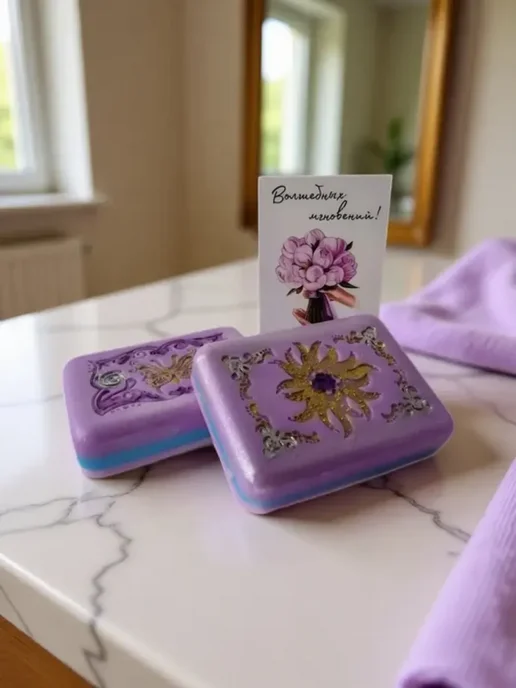 Elegance Нandcraft Силиконовая форма для мыла, вариант, фото 3