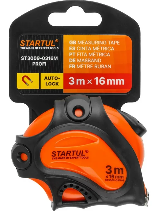 startul Рулетка строительная 3 м Profi ST3009-0316M, вариант, фото 2