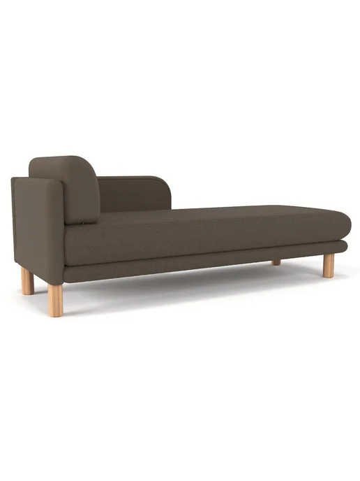 Soft Element Кушетка Элемент Brown левая, коричневый, фото 4