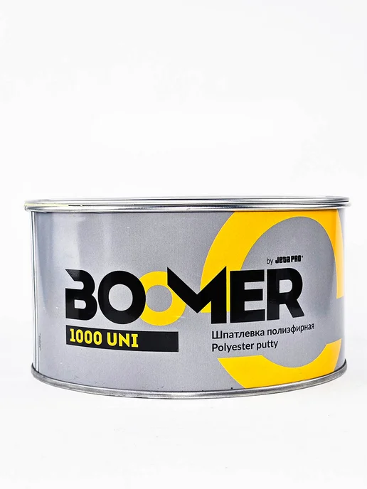 BOOMER Шпатлевка автомобильная универсальная + отвердитель, 1,8 кг, фото 4