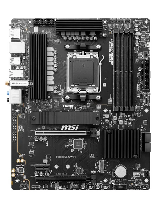 MSI Материнская плата PRO B650-S WIFI (AM5, ATX), вариант, фото 2