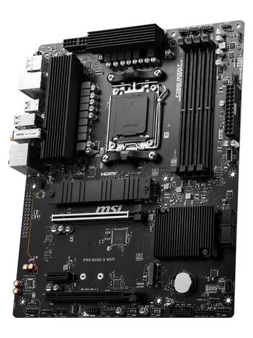 MSI Материнская плата PRO B650-S WIFI (AM5, ATX), вариант, фото 3