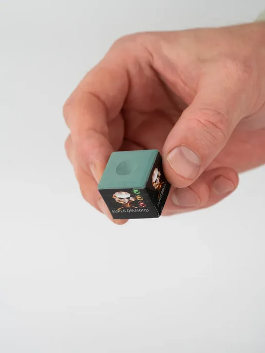 Super diamond Мел для бильярда Green, зеленый, 1 шт, зеленый, фото 9