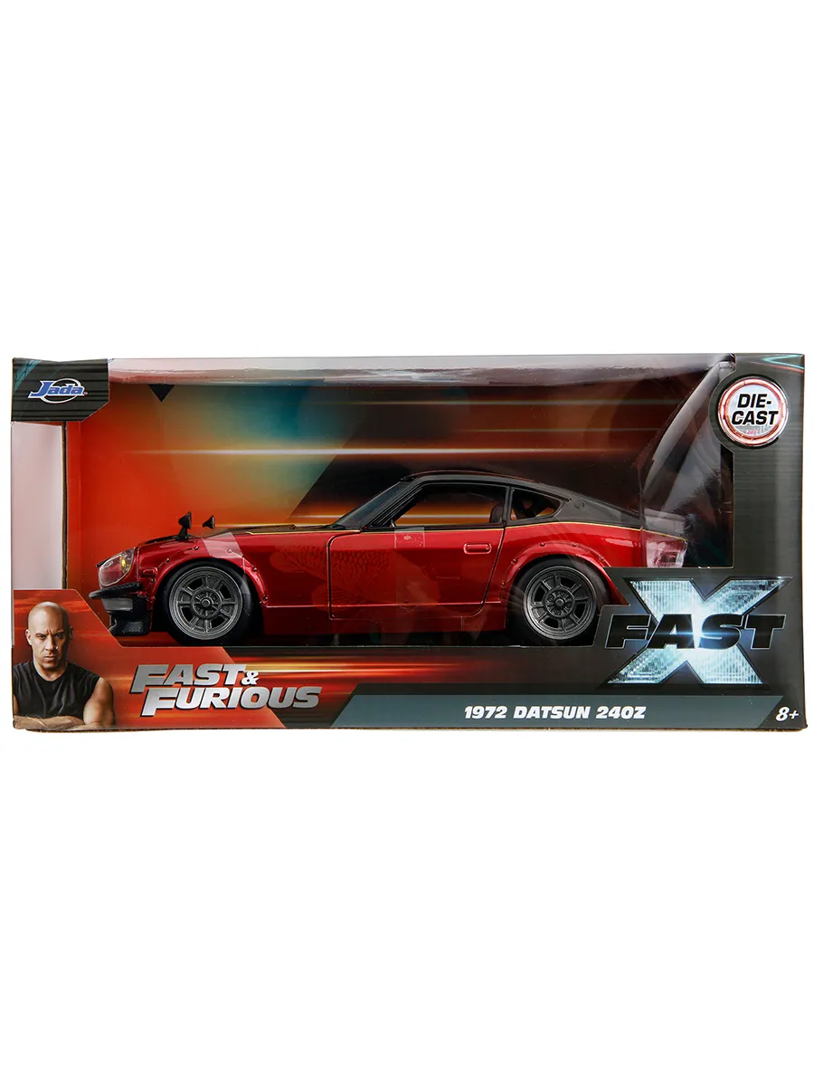 Модель машинки 1:24 Форсаж F10 1972 Datsun 240Z