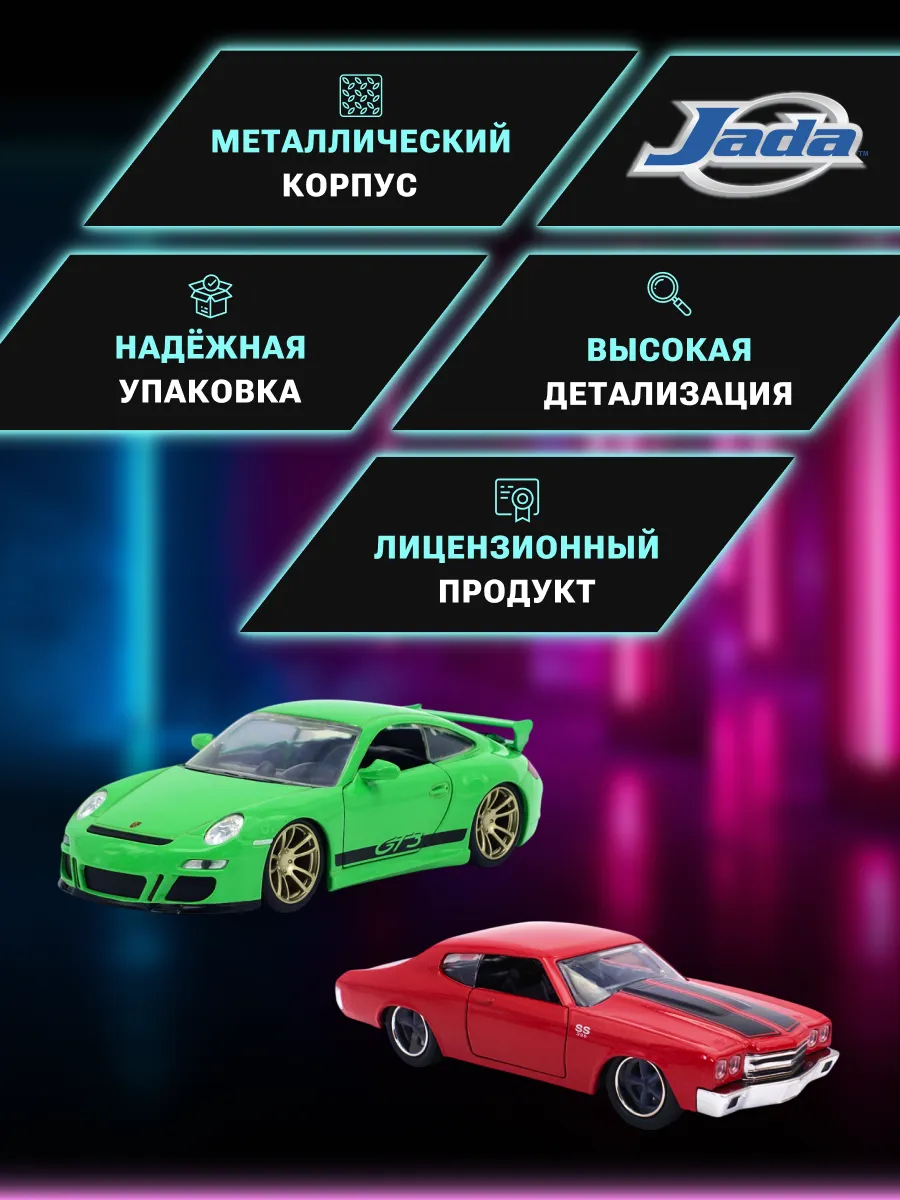 Набор машинок 1:32 Форсаж Legacy Collection Twin