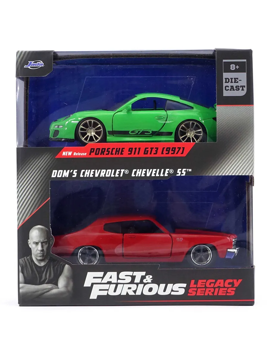 Набор машинок 1:32 Форсаж Legacy Collection Twin