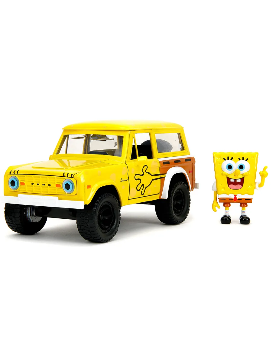 Модель машинки 1:24 Spongebob with 1973 Ford Bronco