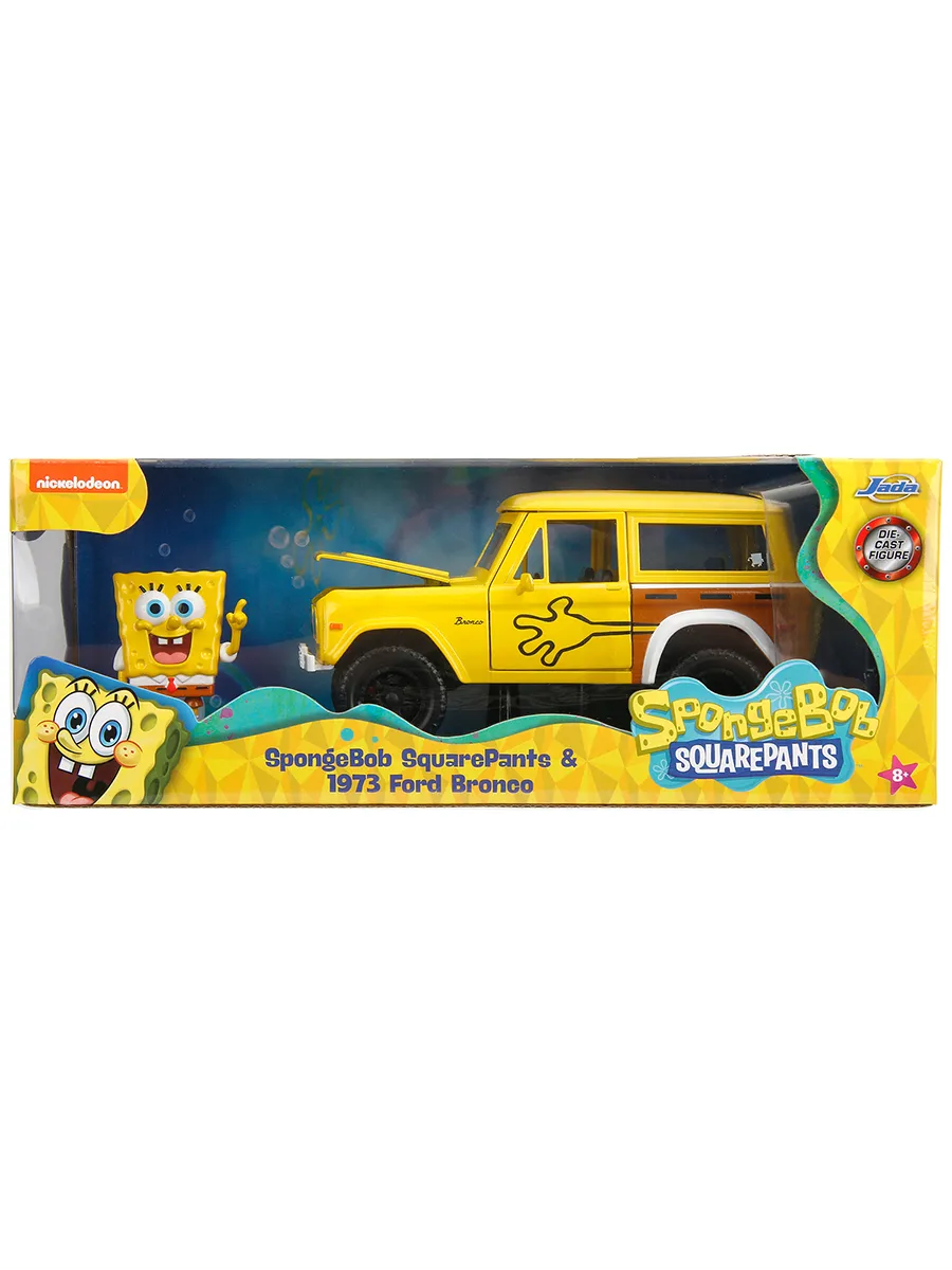 Модель машинки 1:24 Spongebob with 1973 Ford Bronco