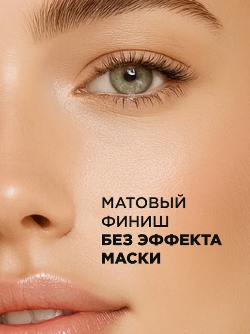 Faberlic Стойкий матирующий тональный крем Stay On, тон светлый нюд, светлый, фото 5