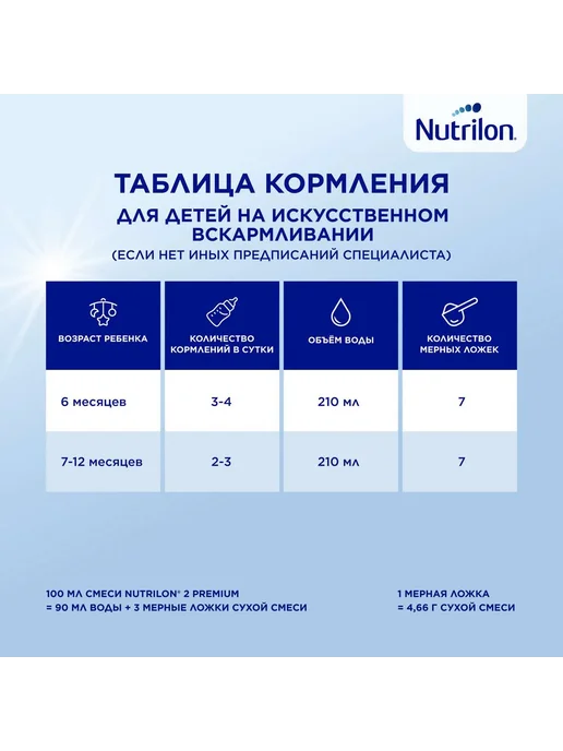 Nutrilon Premium 2 Молочная смесь с 6-12 месяцев 350 г, 600 г, фото 2