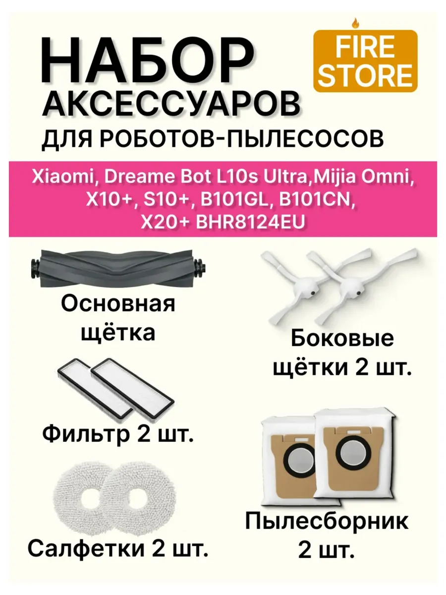 Аксессуары для роботов пылесосов Dreame L10s Ultra