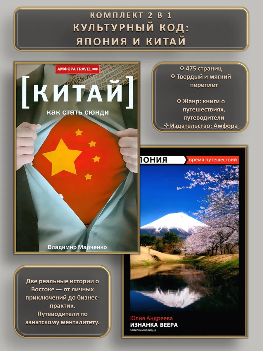 Культурный код: Япония и Китай. Набор из 2-х книг