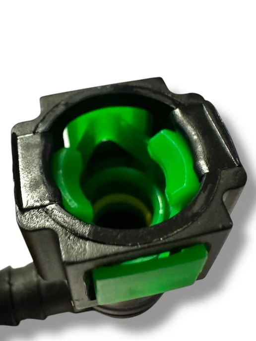 Штуцер топливный быстросъемный 8мм 2шт угловой, 2 шт, фото 2