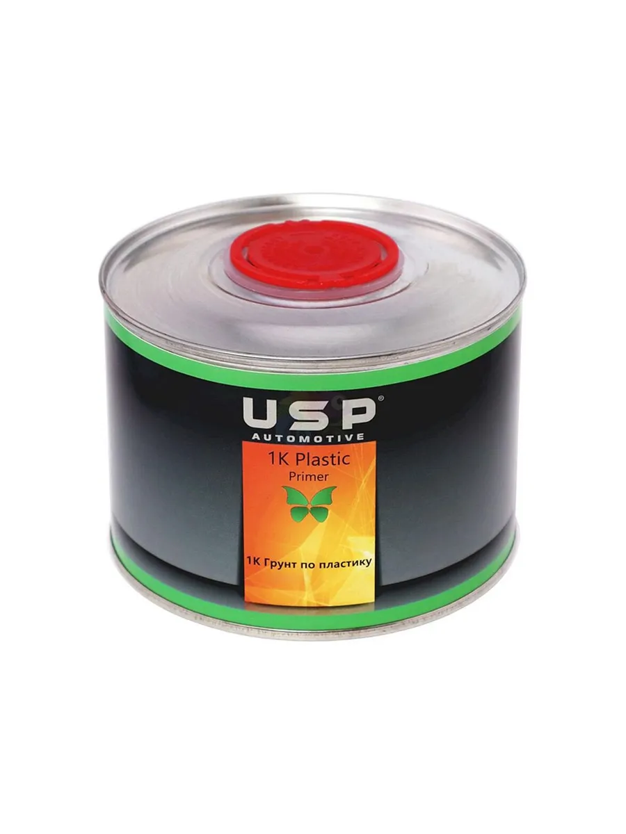 Грунт по пластику USP 1K Plastic Primer прозрачный 0,5 л.