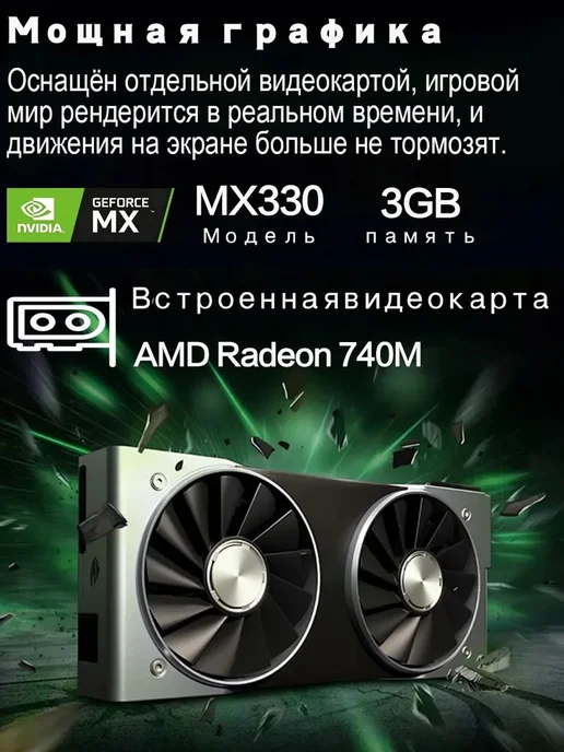 KADOUDCA Игровой ноутбук GXFCFDC 15,6", AMD Ryzen 3 16 ГБ 256 ГБ SSD, 16 ГБ, 256 ТБ, фото 4