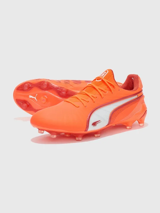 PUMA Бутсы King Ultimate FG AG 10830301, оранжевый