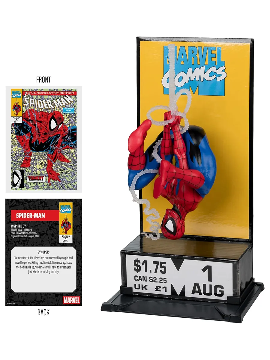 Фигурка Marvel 1:10 Человек-паук Spider-man (corner box)