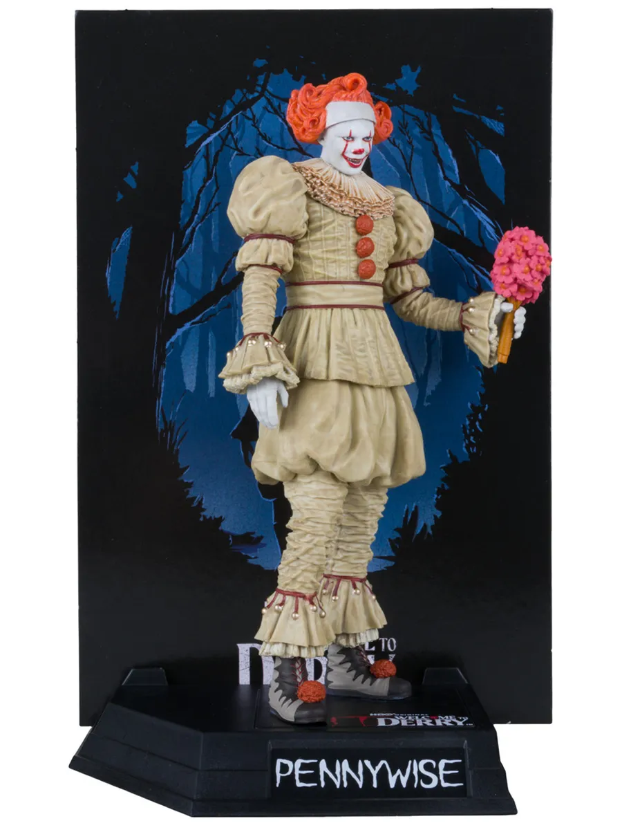 Фигурка Pennywise Добро пожаловать в Дерри (Флэшбэк) 15см