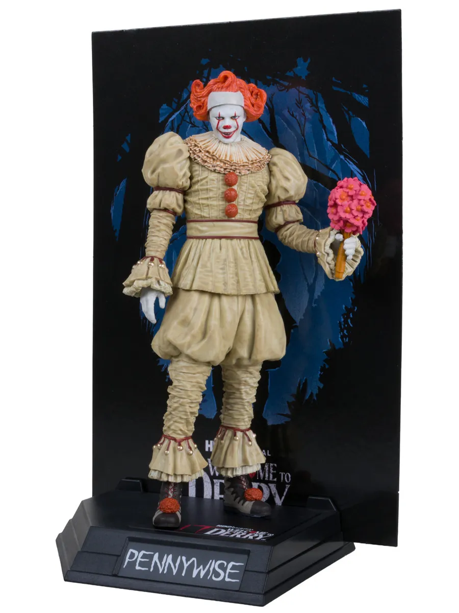 Фигурка Pennywise Добро пожаловать в Дерри (Флэшбэк) 15см