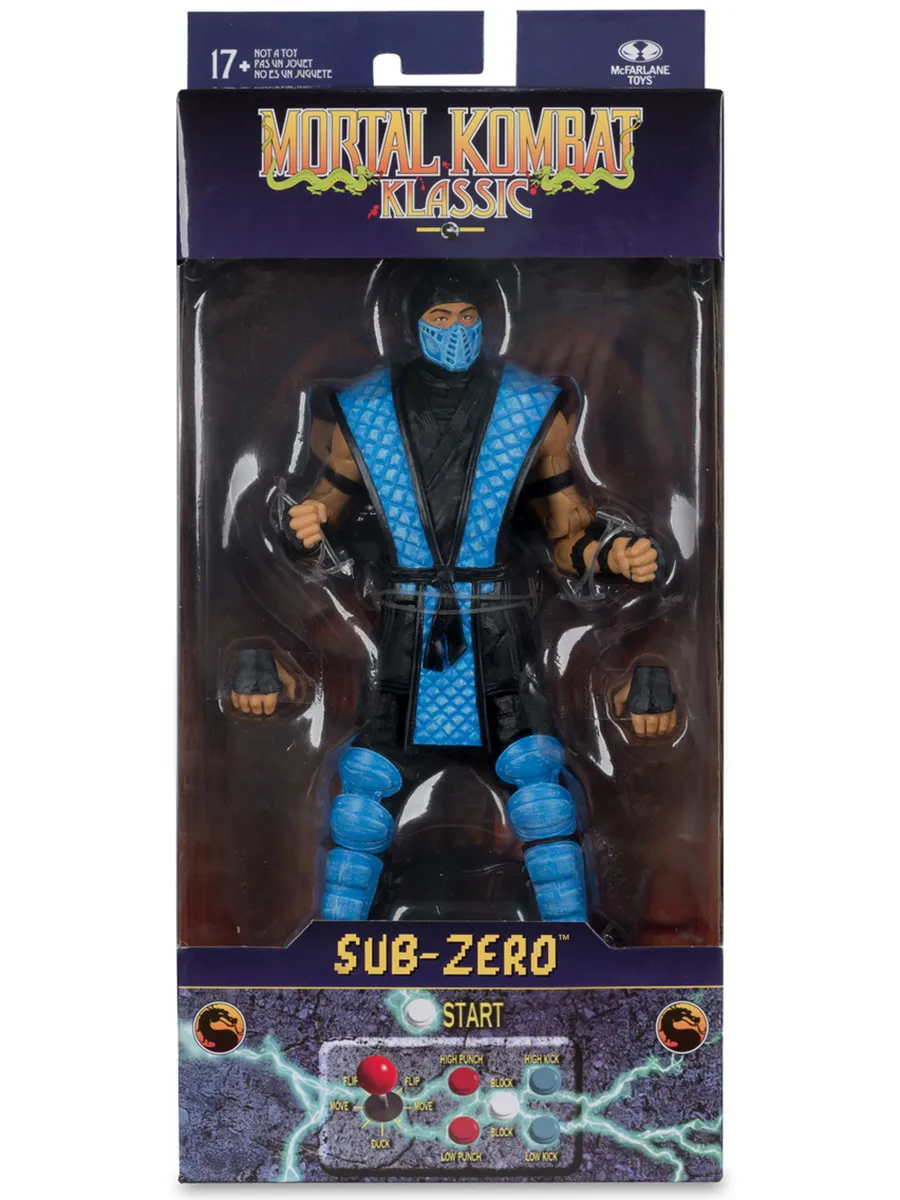 Фигурка Mortal Kombat Саб Зеро Sub Zero Klassics 18см